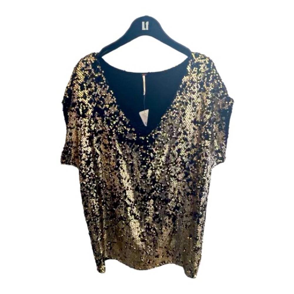 NWT Free People sequin  tunic